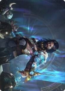Halvar, God of Battle Art Card 2 card from Art Series: Kaldheim