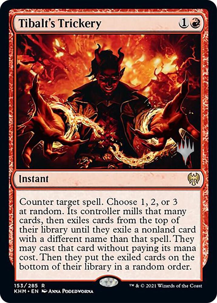 Tibalt's Trickery 153 card from Promo Pack: Kaldheim