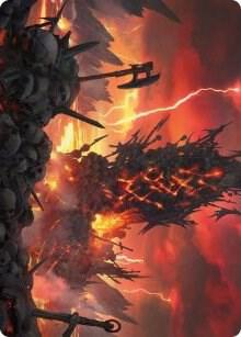 Immersturm Skullcairn Art Card 71 card from Art Series: Kaldheim