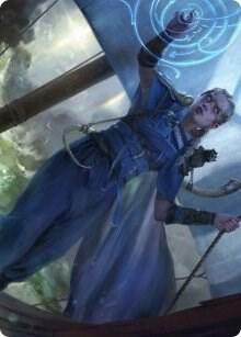 Inga Rune-Eyes Art Card 16 card from Art Series: Kaldheim
