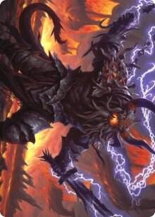 Kardur, Doomscourge Art Card 57 card from Art Series: Kaldheim