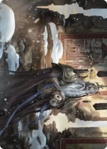 Narfi, Betrayer King Art Card 62 card from Art Series: Kaldheim