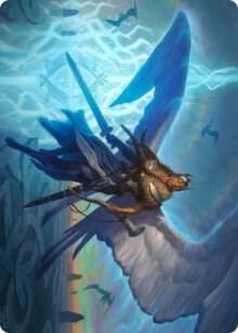 Righteous Valkyrie Art Card 6 card from Art Series: Kaldheim