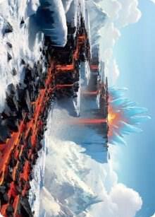Surtland Frostpyre Art Card 75 card from Art Series: Kaldheim