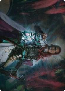 Tergrid, God of Fright Art Card 27 card from Art Series: Kaldheim