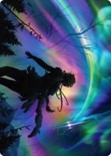 The Prismatic Bridge Art Card 64 card from Art Series: Kaldheim