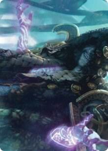 Valki, God of Lies Art Card 28 card from Art Series: Kaldheim