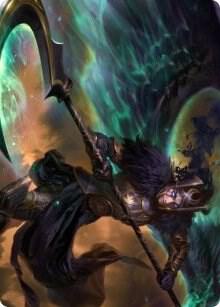 Vengeful Reaper Art Card 29 card from Art Series: Kaldheim