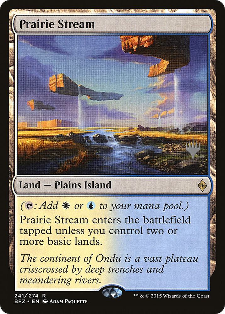 Prairie Stream 241 card from Promo Pack: Kaldheim