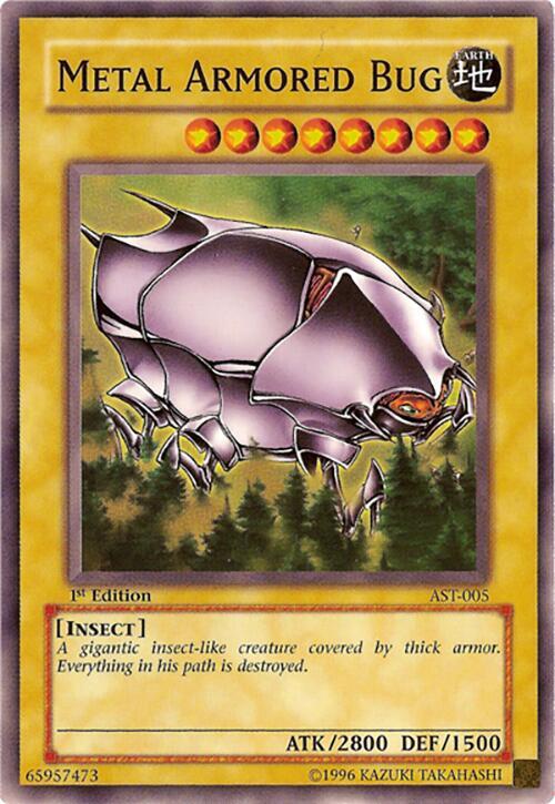 Metal Armored Bug AST-005 card from Ancient Sanctuary