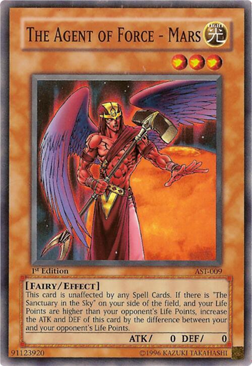 The Agent of Force - Mars AST-009 card from Ancient Sanctuary