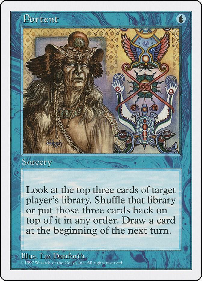 Portent card from Fifth Edition
