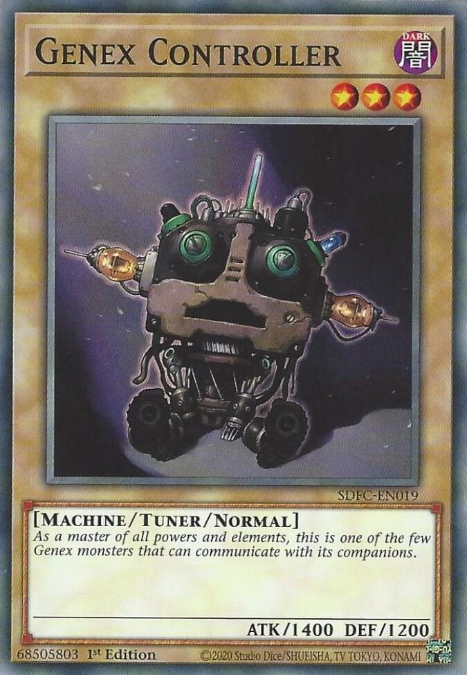 Genex Controller SDFC-EN019 card from Structure Deck: Freezing Chains