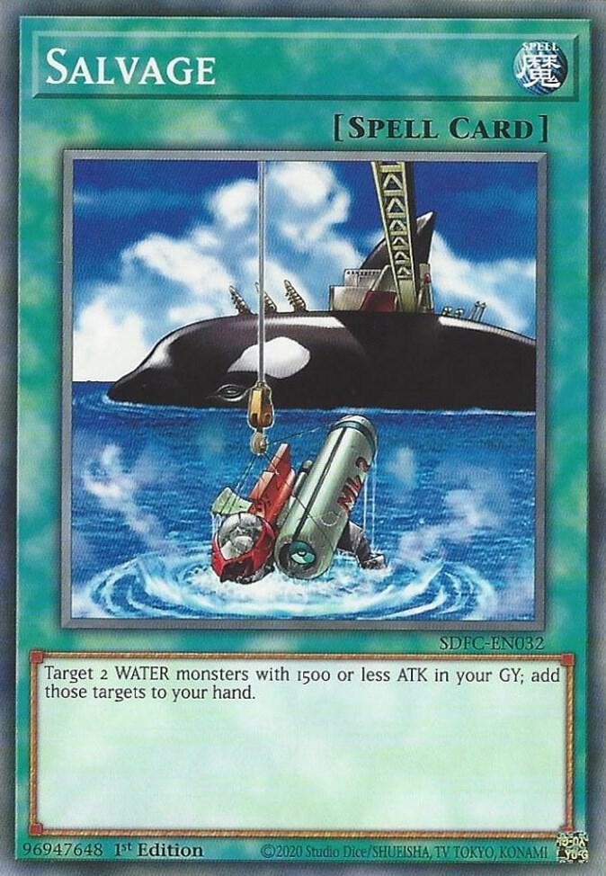 Salvage SDFC-EN032 card from Structure Deck: Freezing Chains