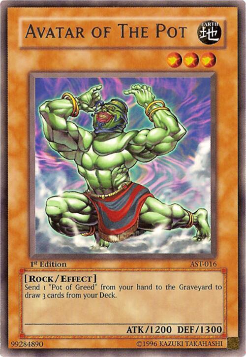 Avatar of the Pot AST-016 card from Ancient Sanctuary