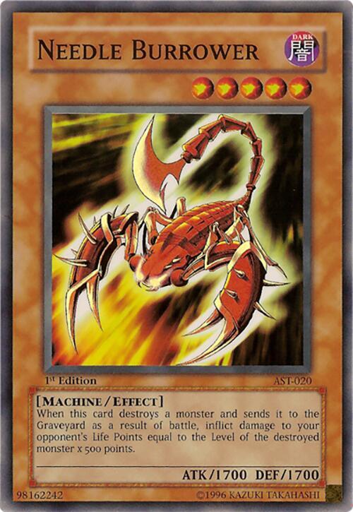 Needle Burrower AST-020 card from Ancient Sanctuary