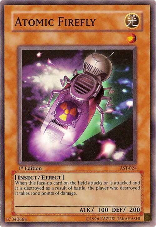 Atomic Firefly AST-024 card from Ancient Sanctuary