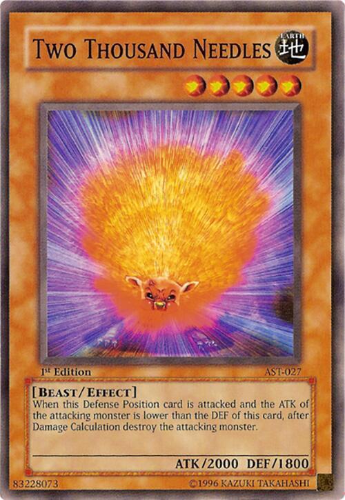 Two Thousand Needles AST-027 card from Ancient Sanctuary