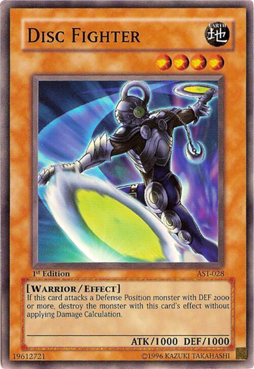 Disc Fighter AST-028 card from Ancient Sanctuary
