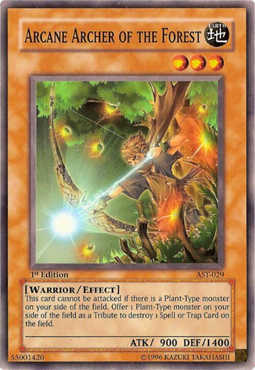 Arcane Archer of the Forest AST-029 card from Ancient Sanctuary
