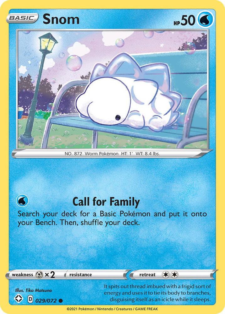 Snom 029/072 card from Shining Fates