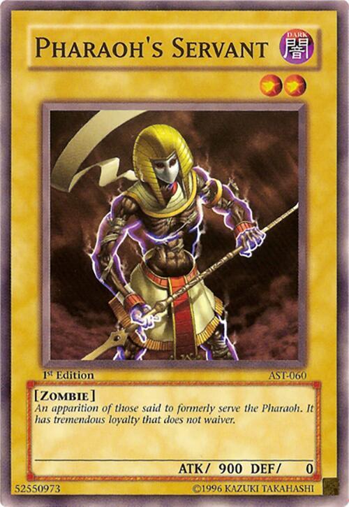 Pharaoh's Servant AST-060 card from Ancient Sanctuary