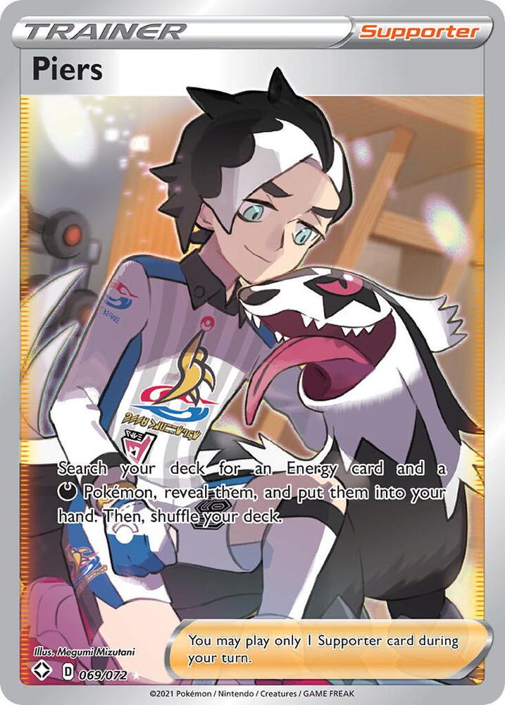Piers (Full Art) 069/072 card from Shining Fates