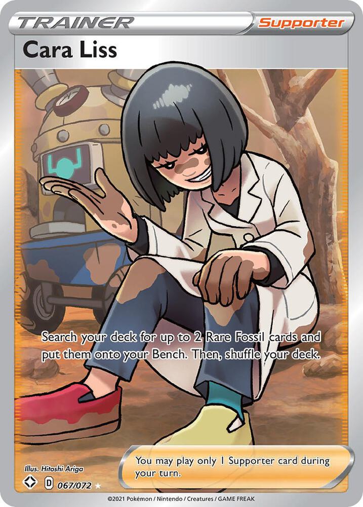 Cara Liss (Full Art) 067/072 card from Shining Fates
