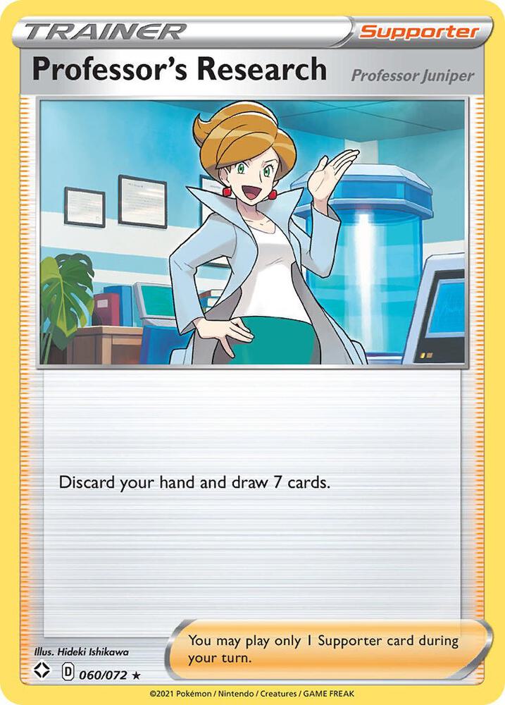 Professor's Research 060/072 card from Shining Fates