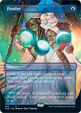 Ponder 245 card from Secret Lair Drop Series