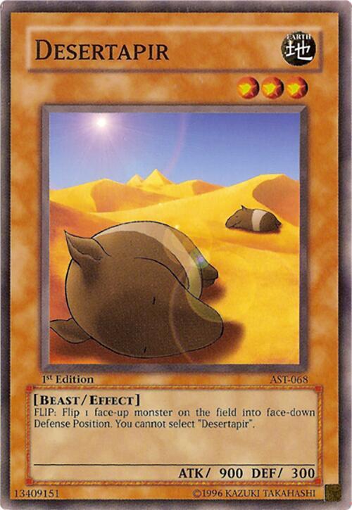 Desertapir AST-068 card from Ancient Sanctuary