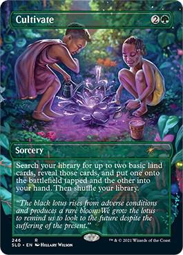 Cultivate 246 card from Secret Lair Drop Series
