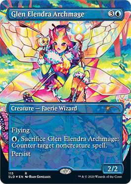 Glen Elendra Archmage 115 card from Secret Lair Drop Series