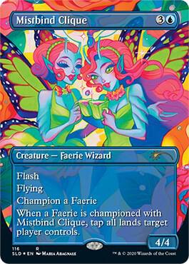 Mistbind Clique 116 card from Secret Lair Drop Series