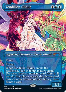 Vendilion Clique 118 card from Secret Lair Drop Series