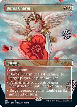 Boros Charm 217 card from Secret Lair Drop Series