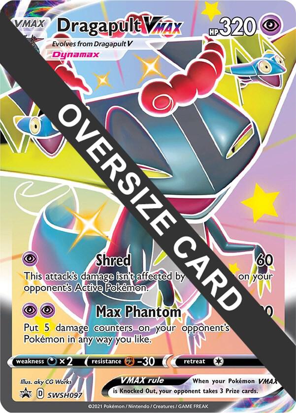 Dragapult VMAX SWSH097 card from Jumbo Cards