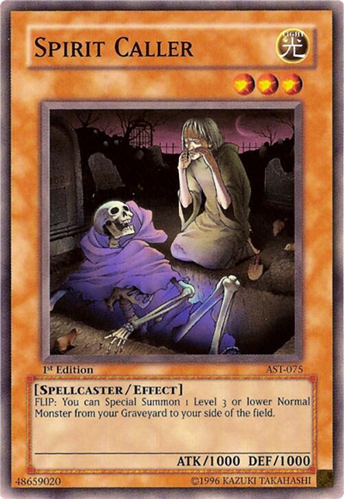 Spirit Caller AST-075 card from Ancient Sanctuary