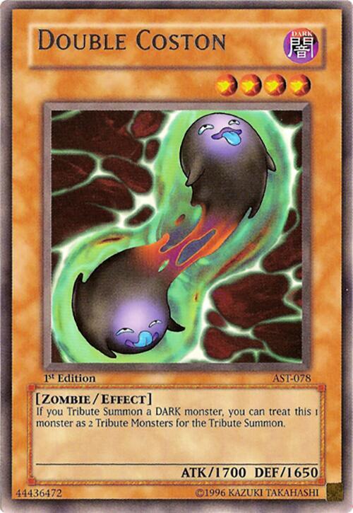 Double Coston AST-078 card from Ancient Sanctuary