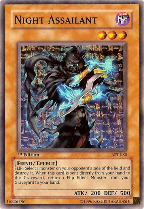 Night Assailant AST-080 card from Ancient Sanctuary