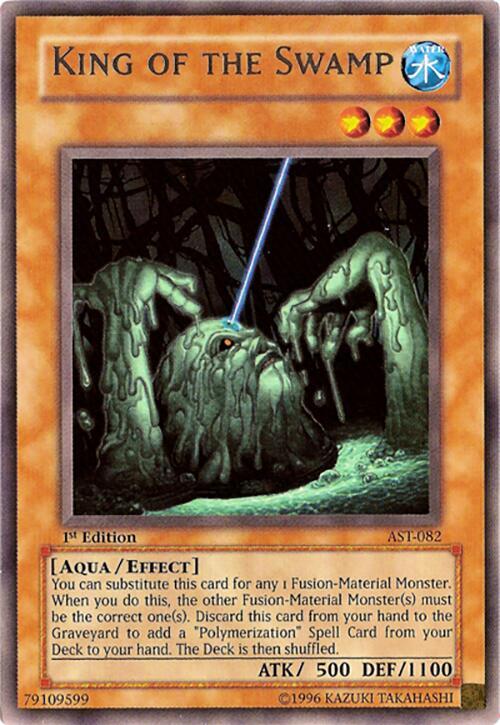 King of the Swamp AST-082 card from Ancient Sanctuary