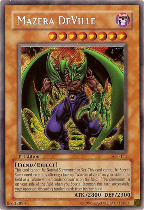 Mazera DeVille AST-111 card from Ancient Sanctuary