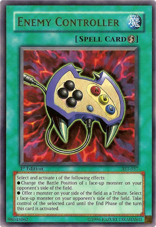 Enemy Controller AST-037 card from Ancient Sanctuary