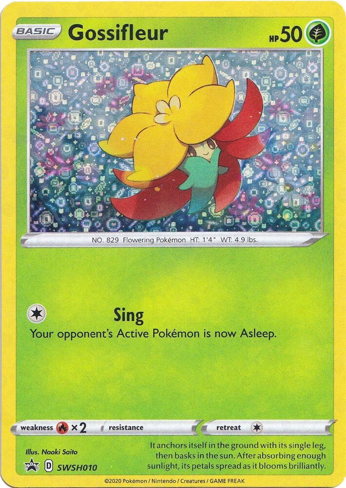 Gossifleur (General Mills Promo) SWSH010 card from Miscellaneous Cards & Products