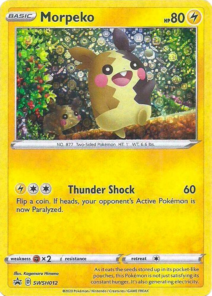 Morpeko (General Mills Promo) SWSH012 card from Miscellaneous Cards & Products