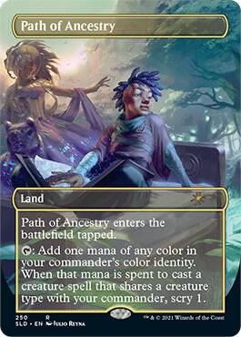Path of Ancestry 250 card from Secret Lair Drop Series