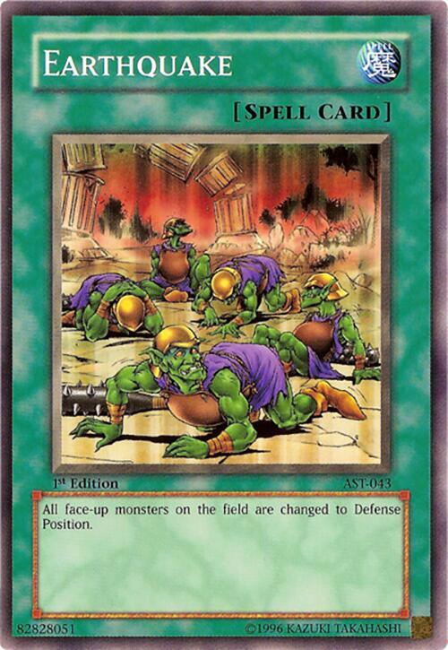 Earthquake AST-043 card from Ancient Sanctuary