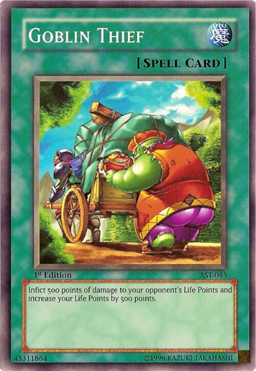 Goblin Thief AST-045 card from Ancient Sanctuary