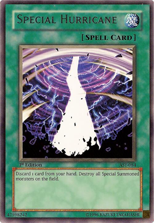 Special Hurricane AST-084 card from Ancient Sanctuary