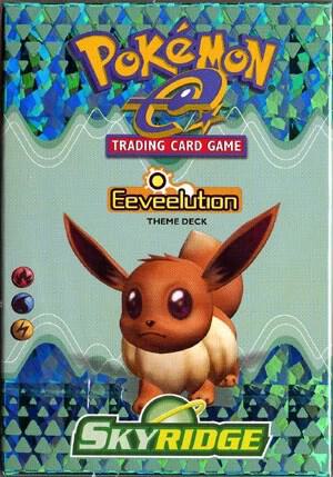 Skyridge Theme Deck - "Eeveelution" [Eevee] sealed product from Skyridge